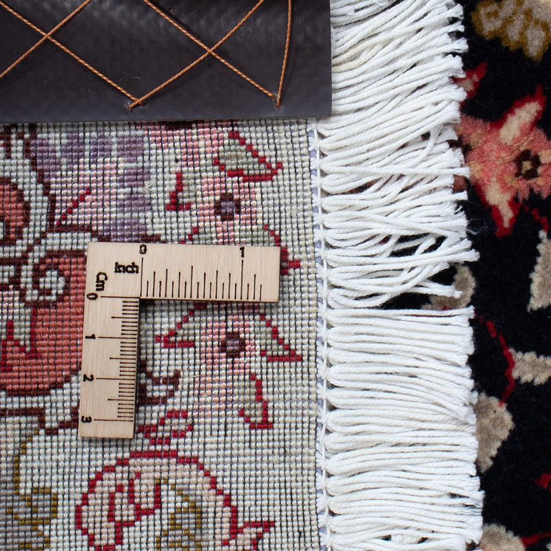 Persisk matta - Tabriz - Royal - 92 x 61 cm - mörkblå