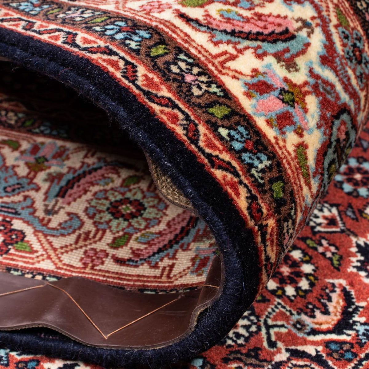 Persisk matta - Bijar - 203 x 138 cm - röd