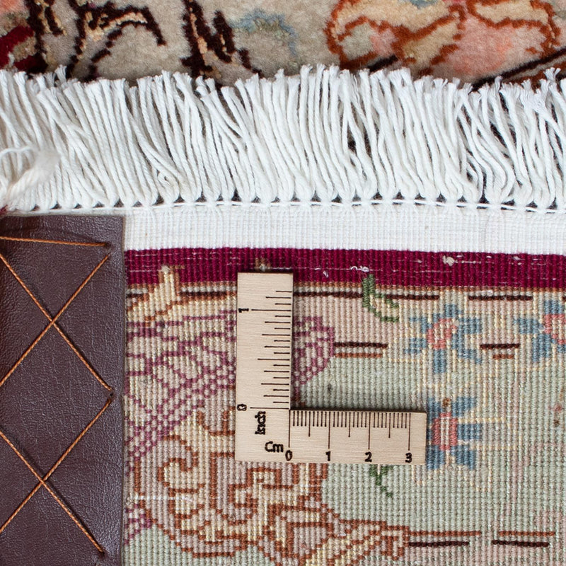 Persisk matta - Tabriz - Royal - 87 x 59 cm - mörkröd