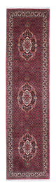 Runner Persisk matta - Bijar - 313 x 82 cm - mörkröd