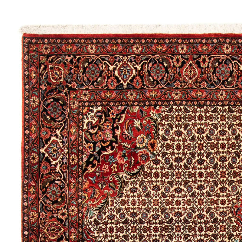 Persisk matta - Bijar - 258 x 200 cm - mörkröd