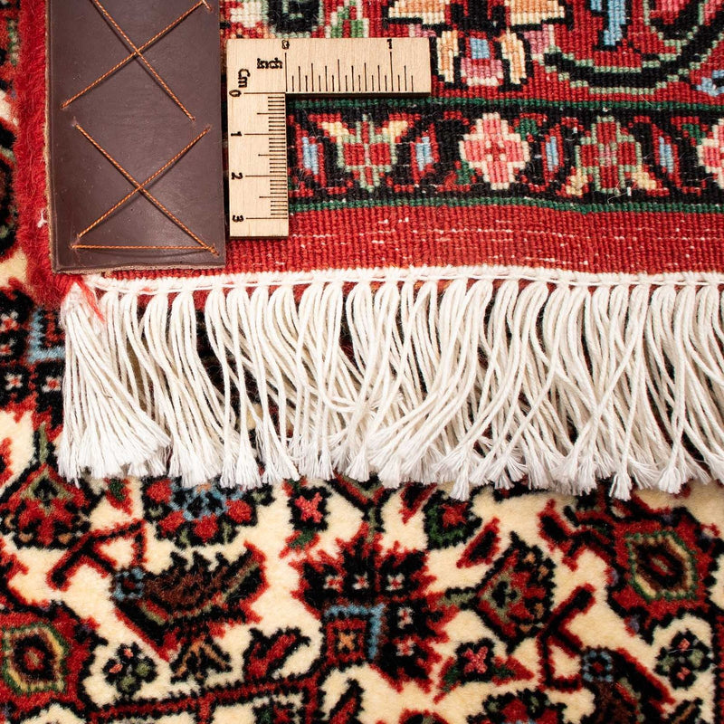 Persisk matta - Bijar - 258 x 200 cm - mörkröd