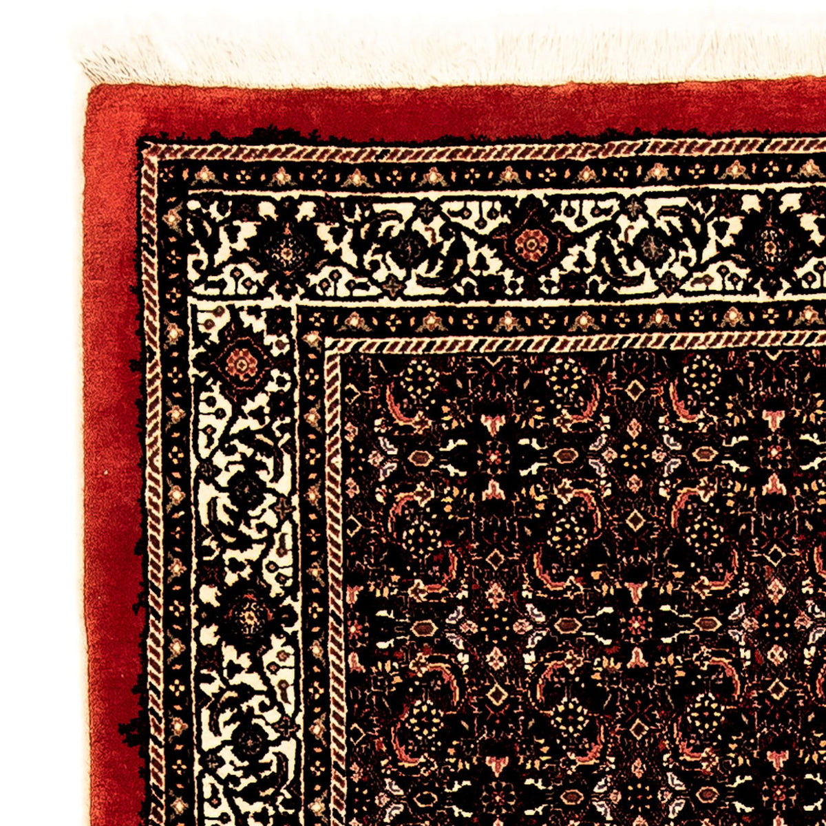 Runner Persisk matta - Bijar - 293 x 100 cm - mörkröd