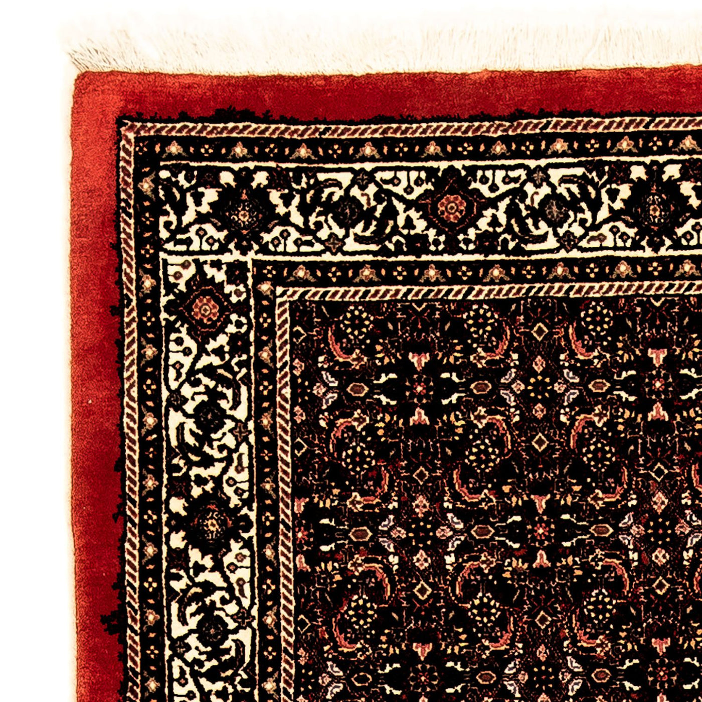 Runner Persisk matta - Bijar - 293 x 100 cm - mörkröd