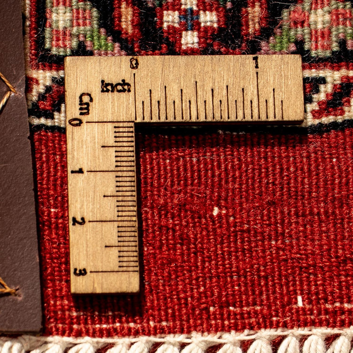 Runner Persisk matta - Bijar - 293 x 100 cm - mörkröd