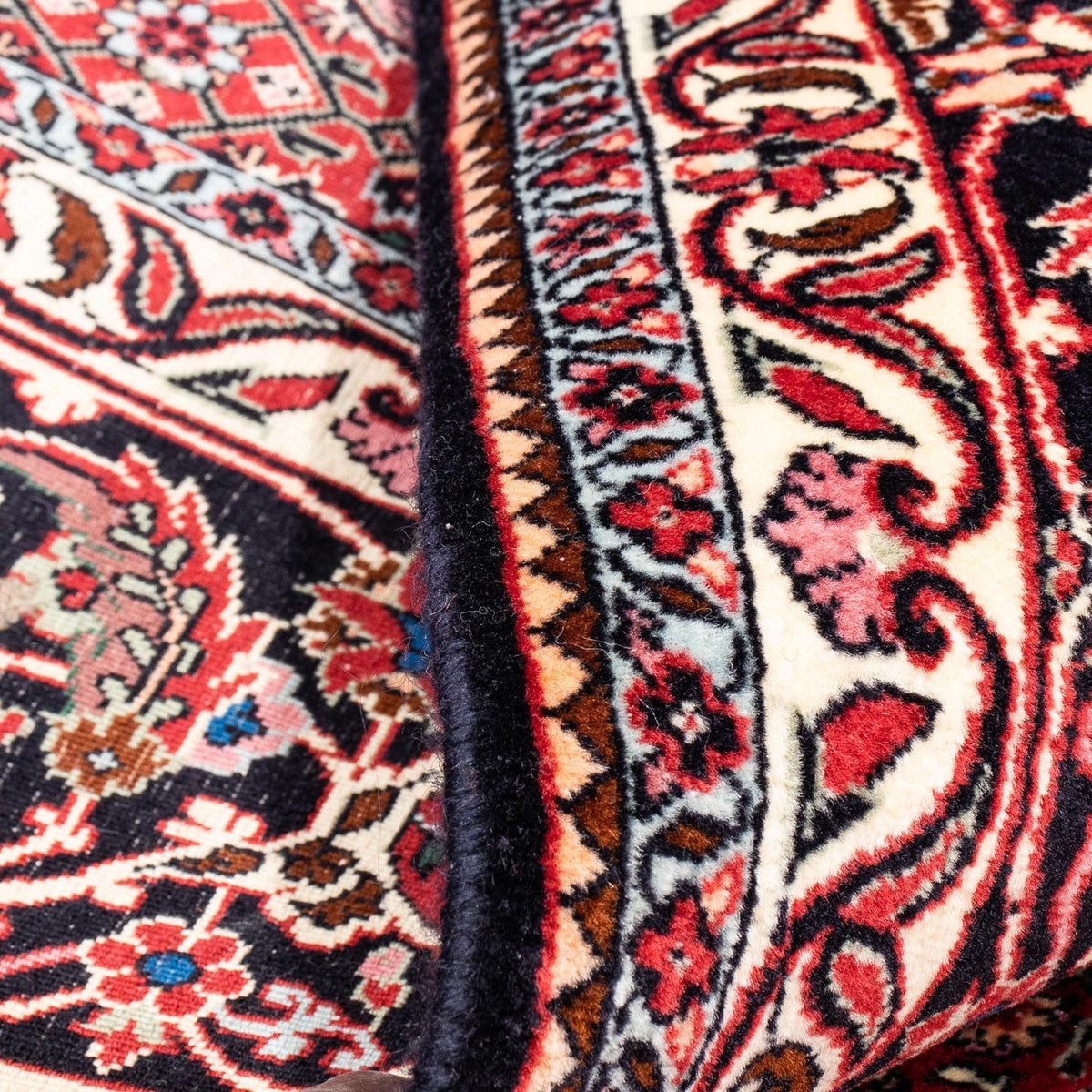 Persisk matta - Bijar - 340 x 255 cm - ljusröd