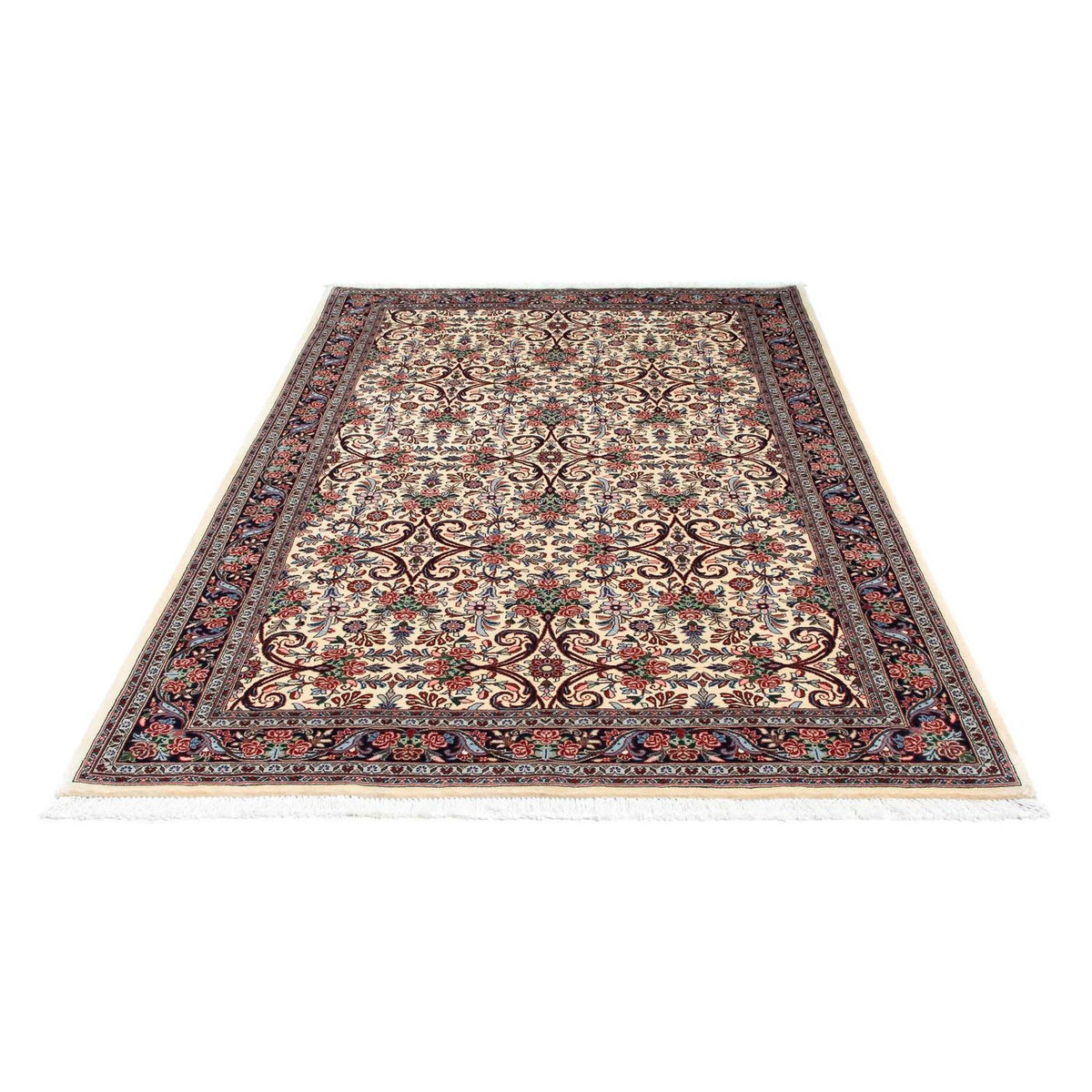 Persisk matta - Bijar - 210 x 135 cm - beige