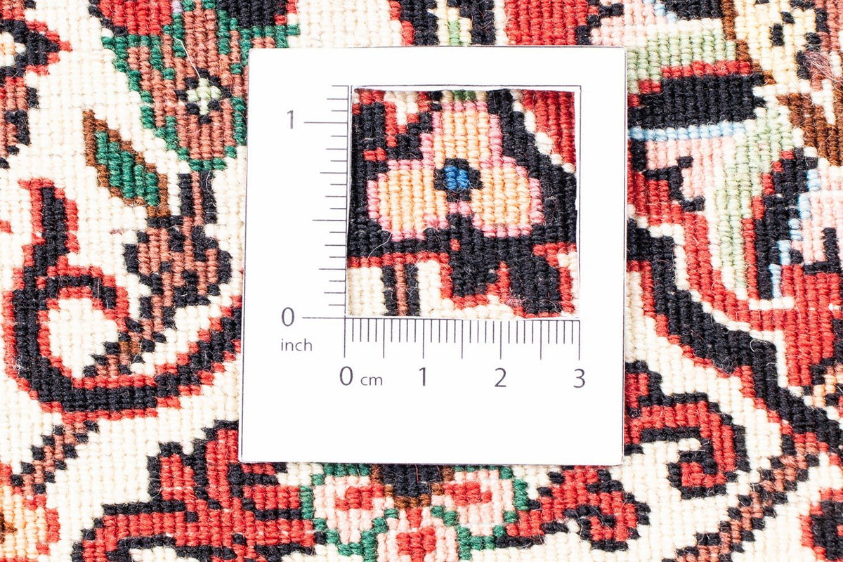 Persisk matta - Bijar - 350 x 250 cm - mörkröd