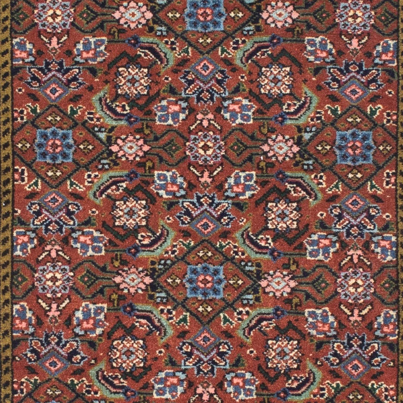 Runner Persisk matta - Bijar - 196 x 48 cm - mörkblå