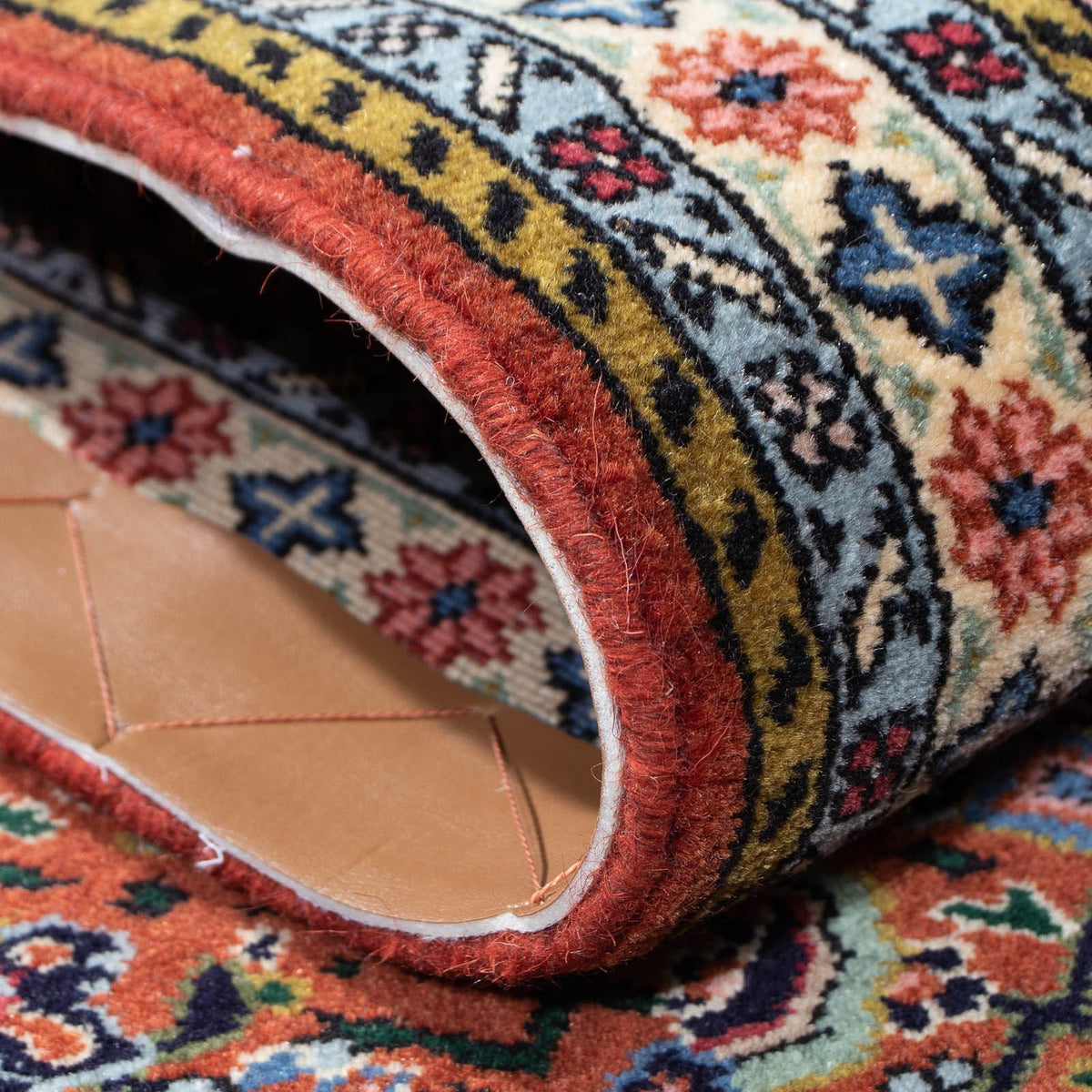 Runner Persisk matta - Bijar - 196 x 48 cm - mörkblå