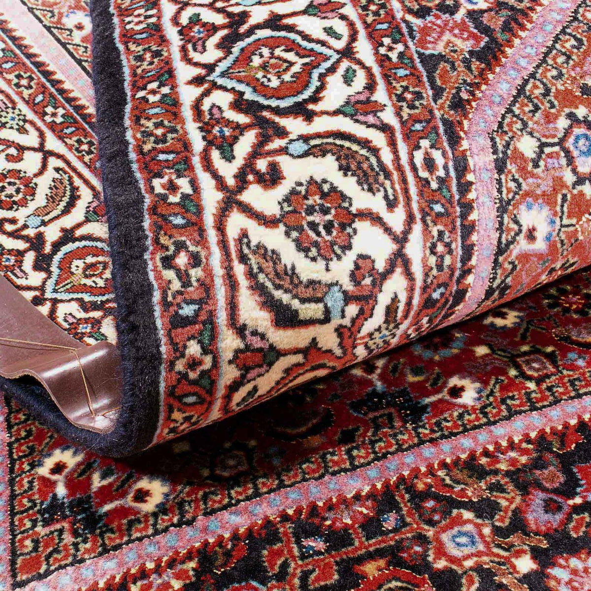 Persisk matta - Bijar - 176 x 108 cm - ljusröd