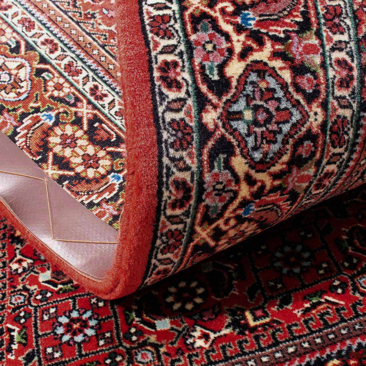 Persisk matta - Bijar - 175 x 108 cm - röd