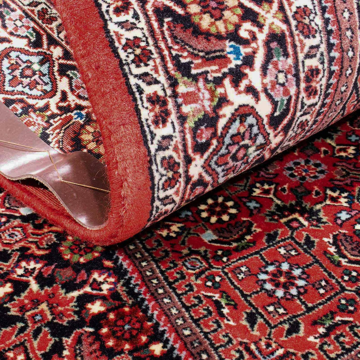 Persisk matta - Bijar - 175 x 110 cm - röd