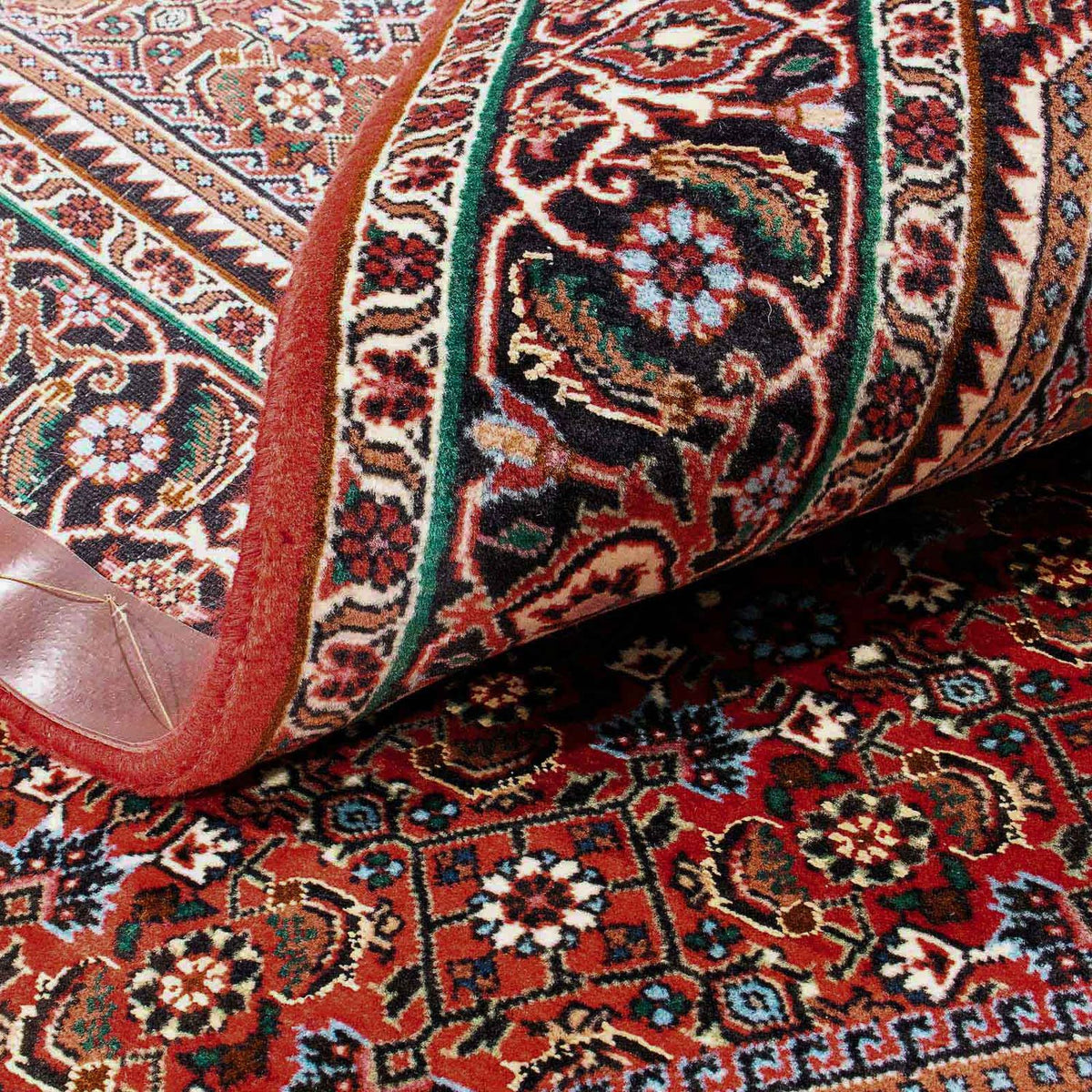 Persisk matta - Bijar - 177 x 111 cm - röd