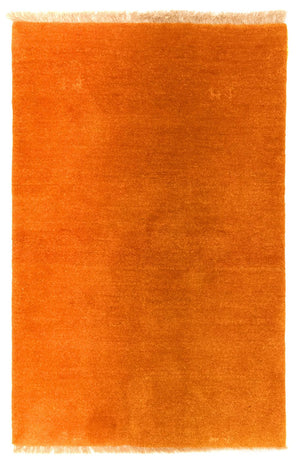 Gabbeh-matta - persisk - 133 x 90 cm - guld