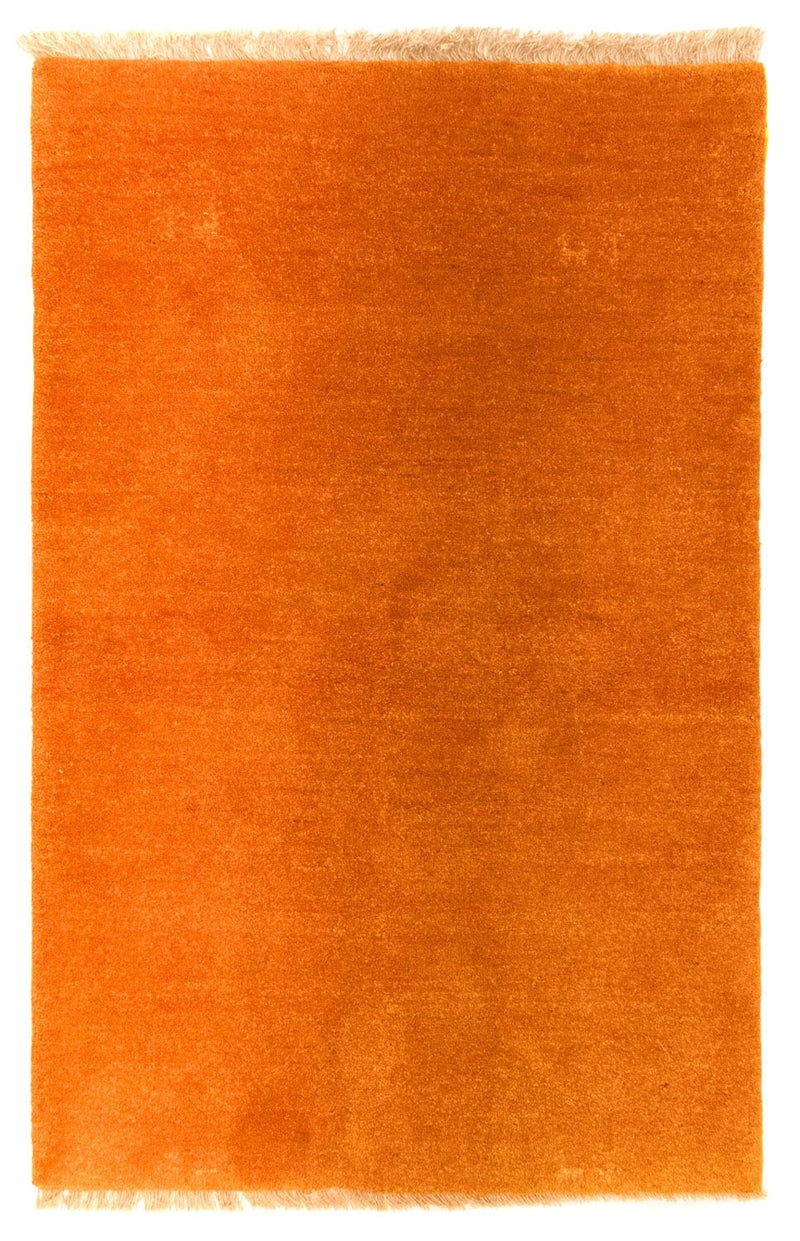 Gabbeh-matta - persisk - 133 x 90 cm - guld