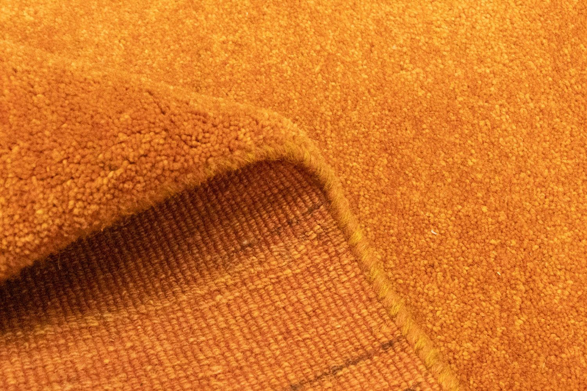 Gabbeh-matta - persisk - 133 x 90 cm - guld