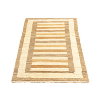 Gabbeh-matta - persisk - 139 x 72 cm - beige