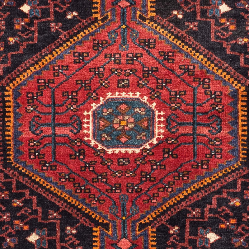 Persisk matta - Nomadic - 127 x 90 cm - mörkröd