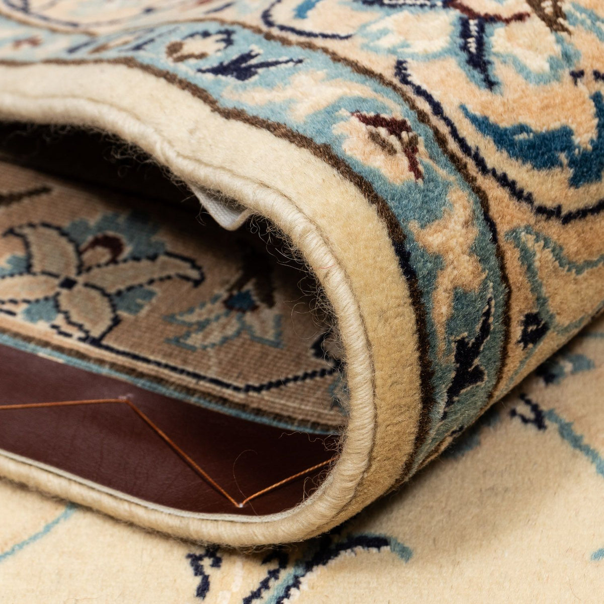 Persisk matta - Nain - Royal - 352 x 243 cm - ljusbrun