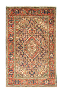 Persisk matta - Tabriz - Royal - 145 x 95 cm - mörkblå
