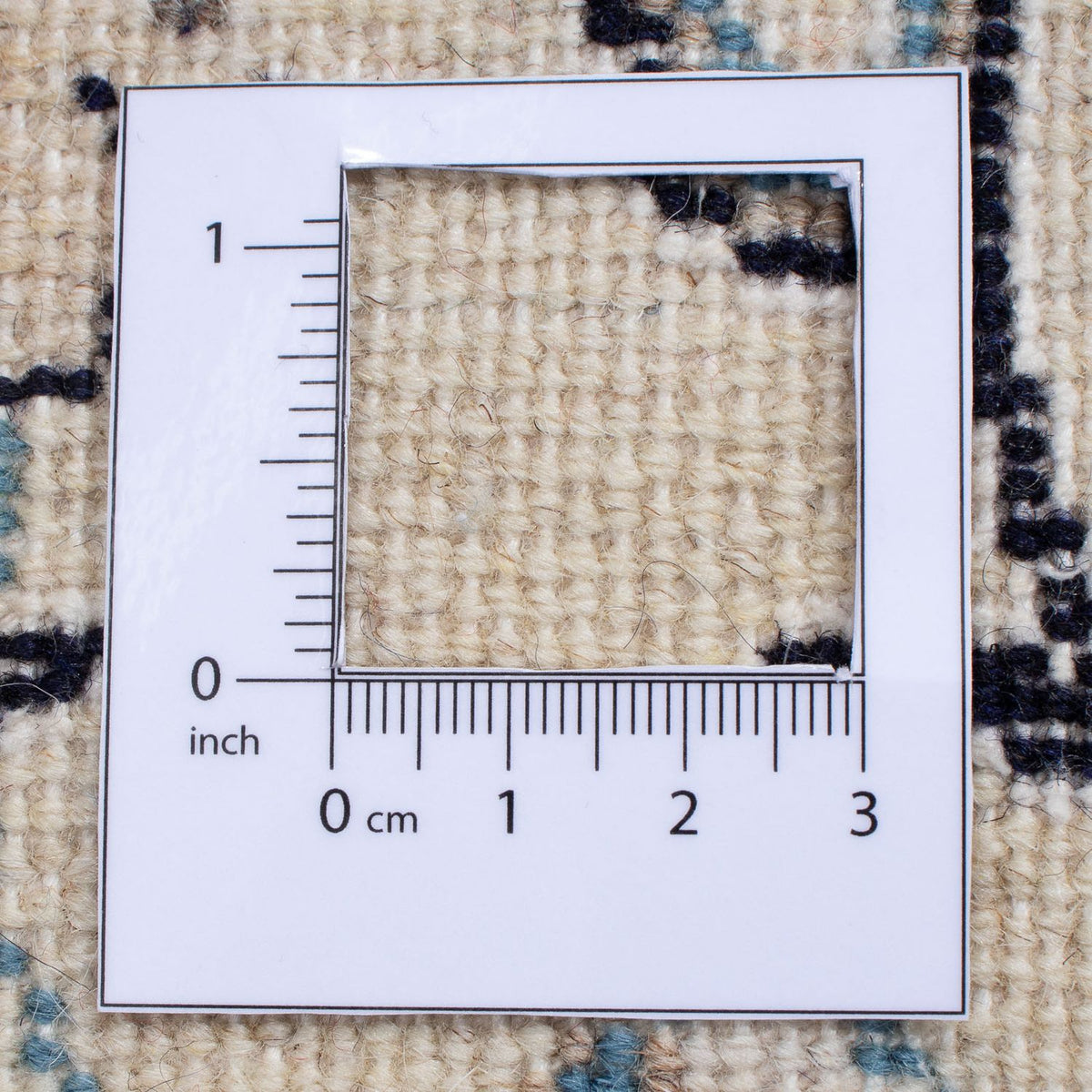 Persisk matta - Nain kvadrat  - 198 x 192 cm - mörkblå