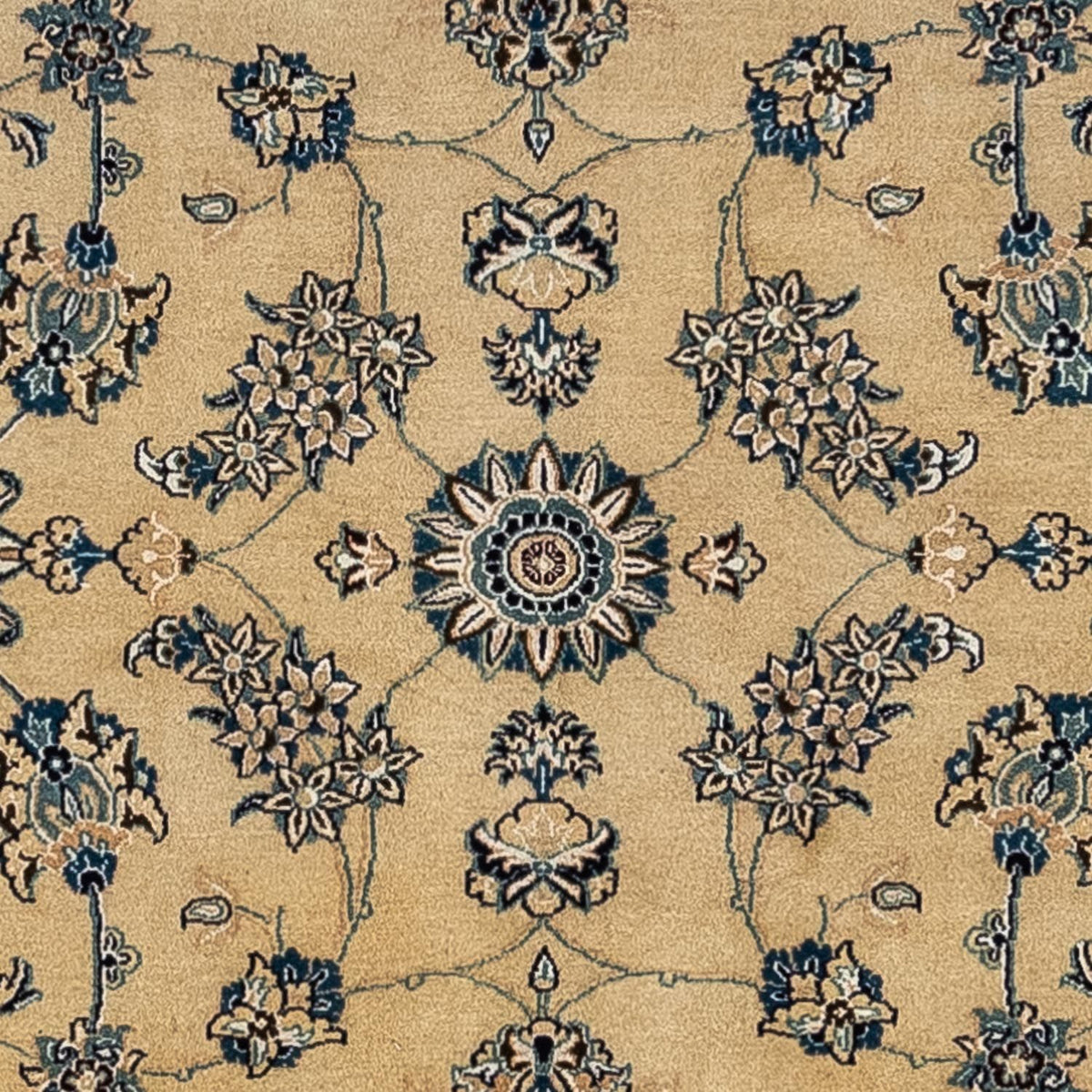 Persisk matta - Nain - Royal - 343 x 247 cm - ljusbrun