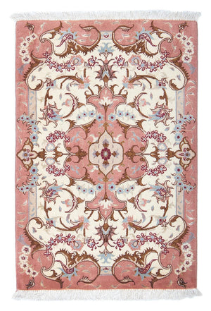 Persisk matta - Tabriz - Royal - 90 x 61 cm - beige