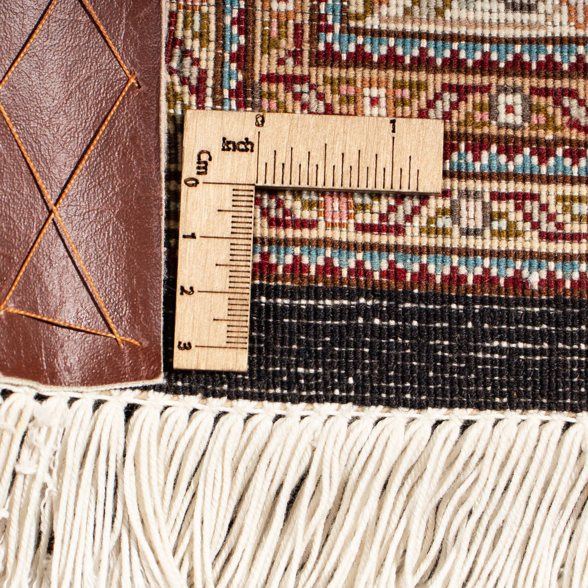 Persisk matta - Tabriz - 270 x 252 cm - mörkblå