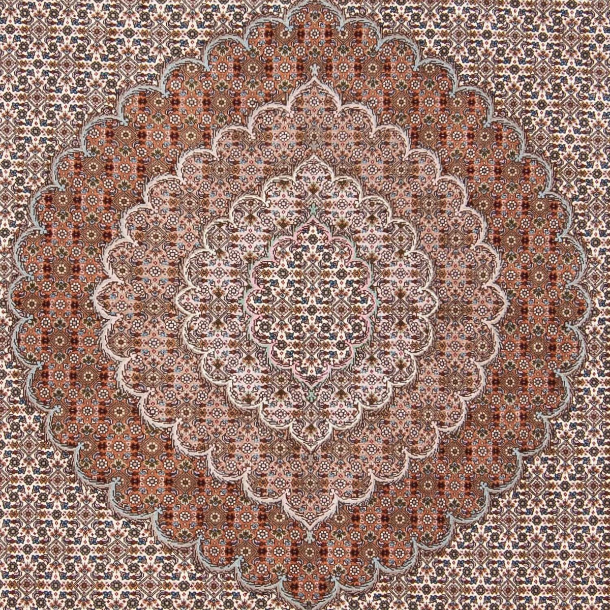 Persisk matta - Tabriz - 288 x 251 cm - flerfärgad