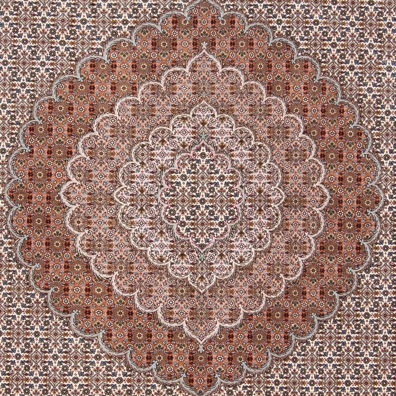 Persisk matta - Tabriz - 288 x 251 cm - flerfärgad