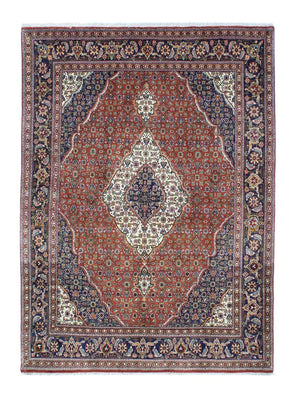Persisk matta - Tabriz - 209 x 152 cm - rost