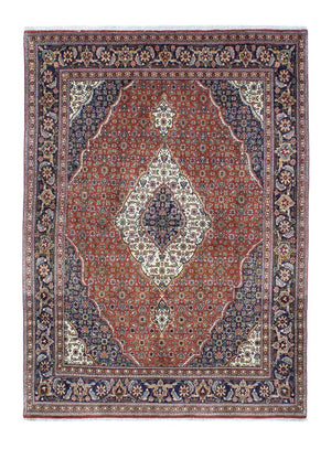 Persisk matta - Tabriz - 209 x 152 cm - rost
