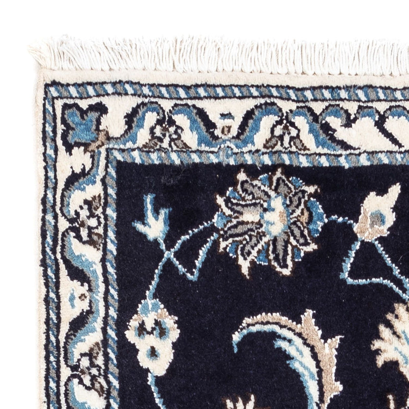 Persisk matta - Nain - 142 x 62 cm - mörkblå