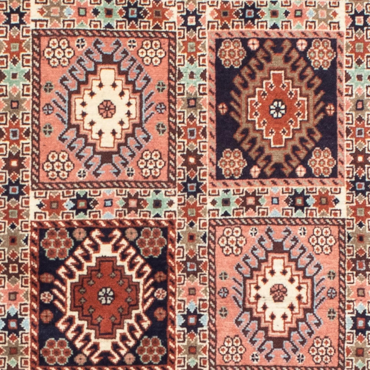 Runner Persisk matta - Nomadic - 198 x 79 cm - ljusröd