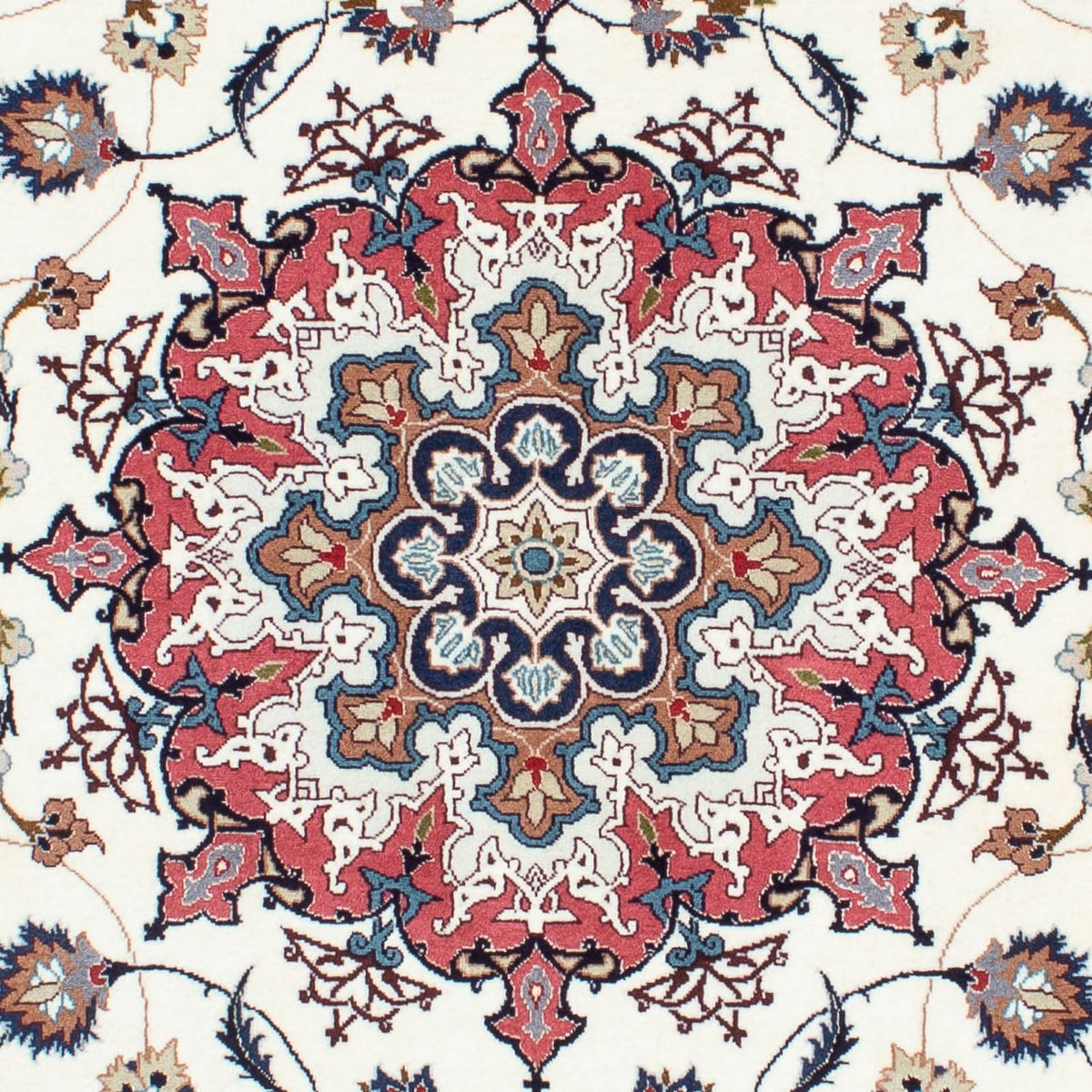 Persisk matta - Tabriz - Royal - 206 x 150 cm - beige