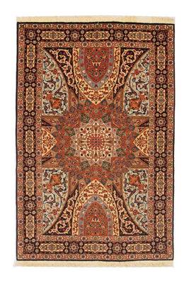 Persisk matta - Tabriz - Royal - 153 x 100 cm - flerfärgad