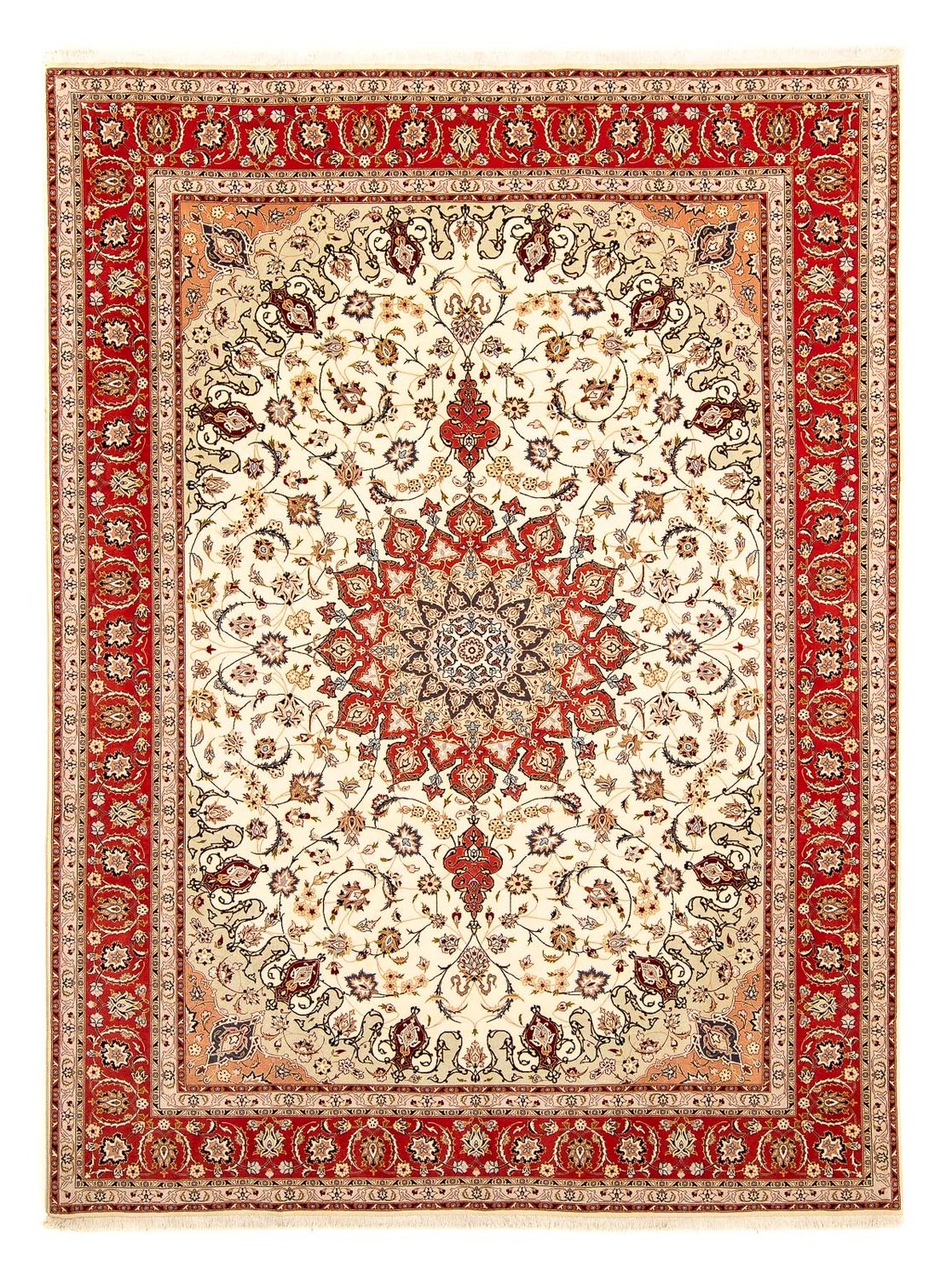 Persisk matta - Tabriz - Royal - 345 x 250 cm - beige