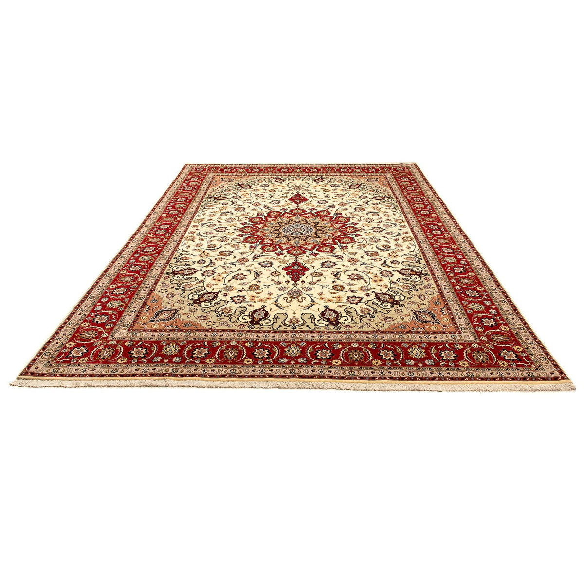 Persisk matta - Tabriz - Royal - 345 x 250 cm - beige