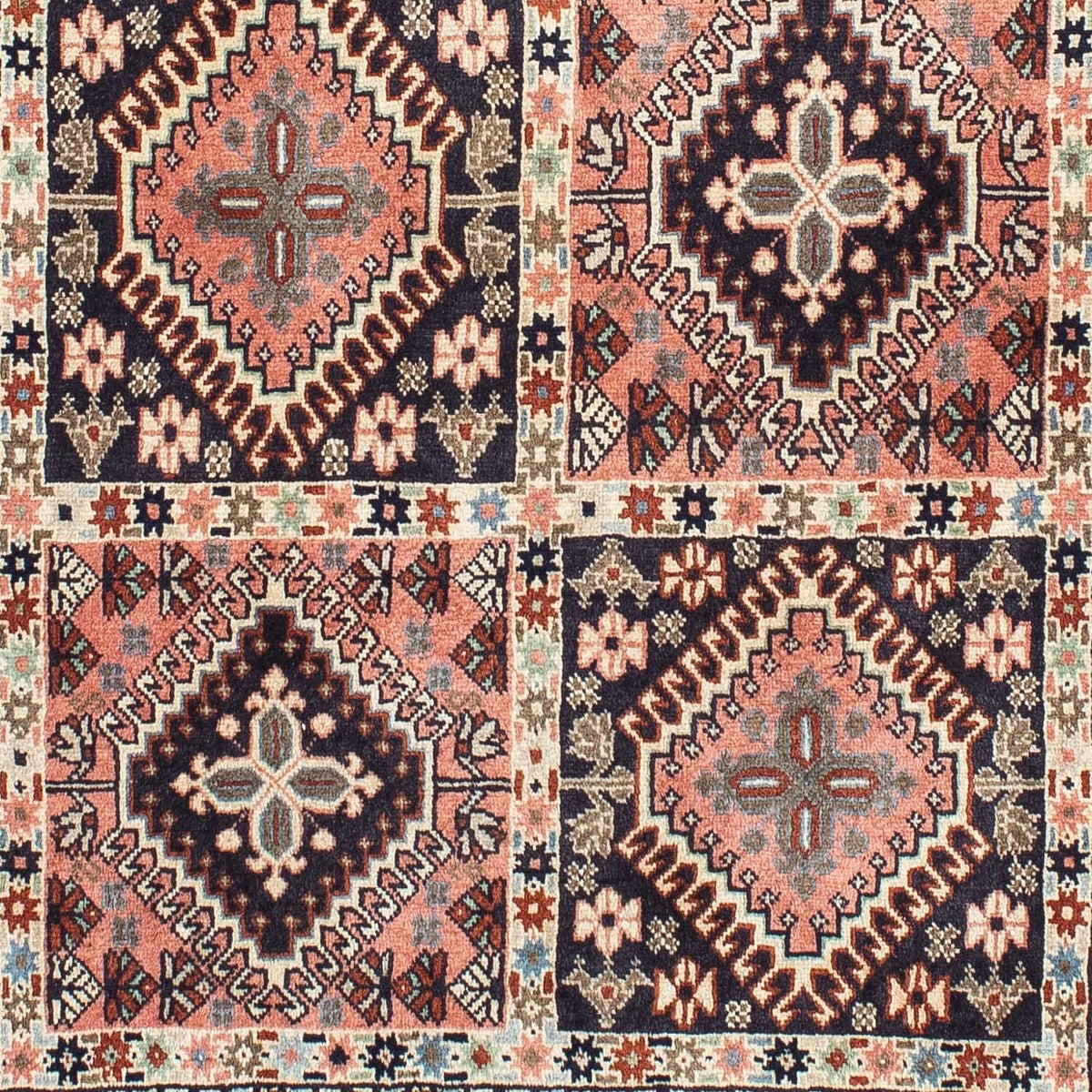 Persisk matta - Nomadic - 147 x 100 cm - ljusröd