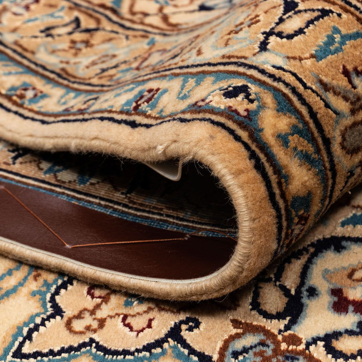 Persisk matta - Nain - Royal - 373 x 246 cm - mörk beige