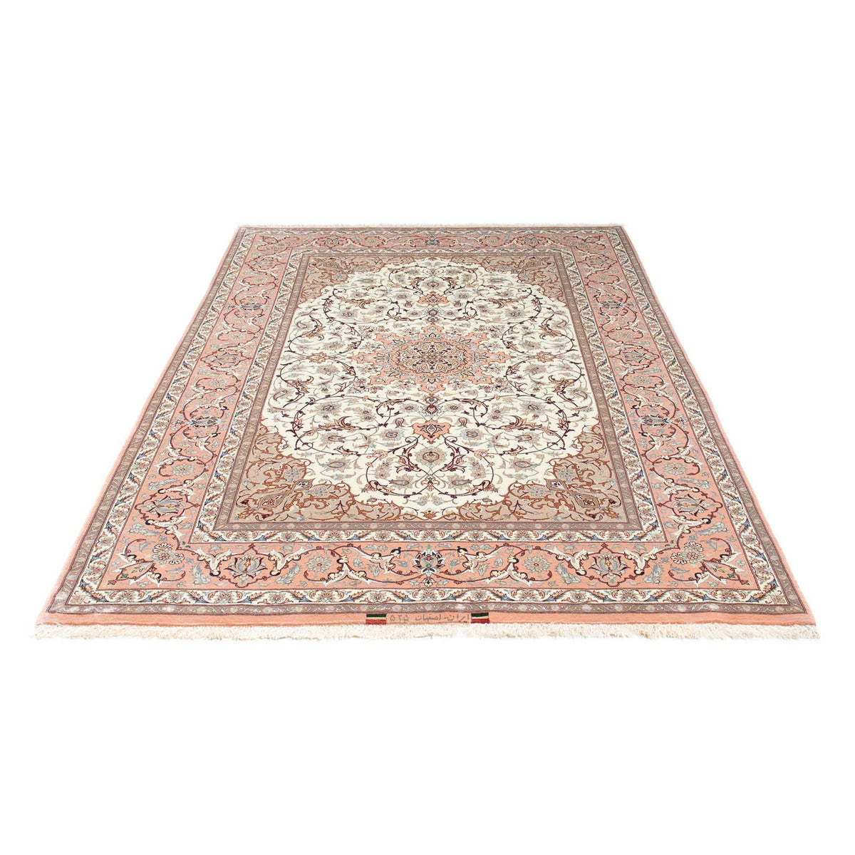 Persisk matta - Isfahan - Premium - 225 x 150 cm - beige