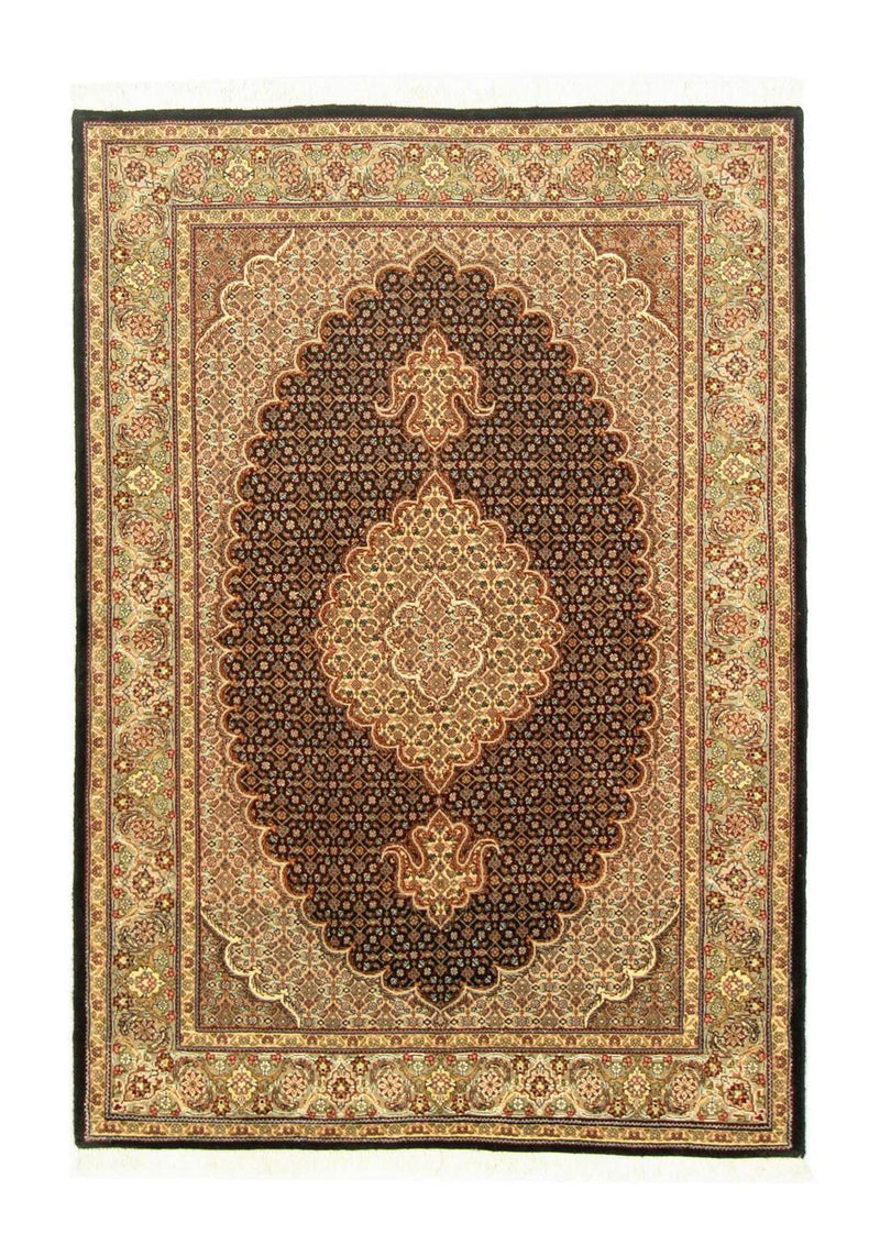 Persisk matta - Tabriz - Royal - 148 x 102 cm - svart