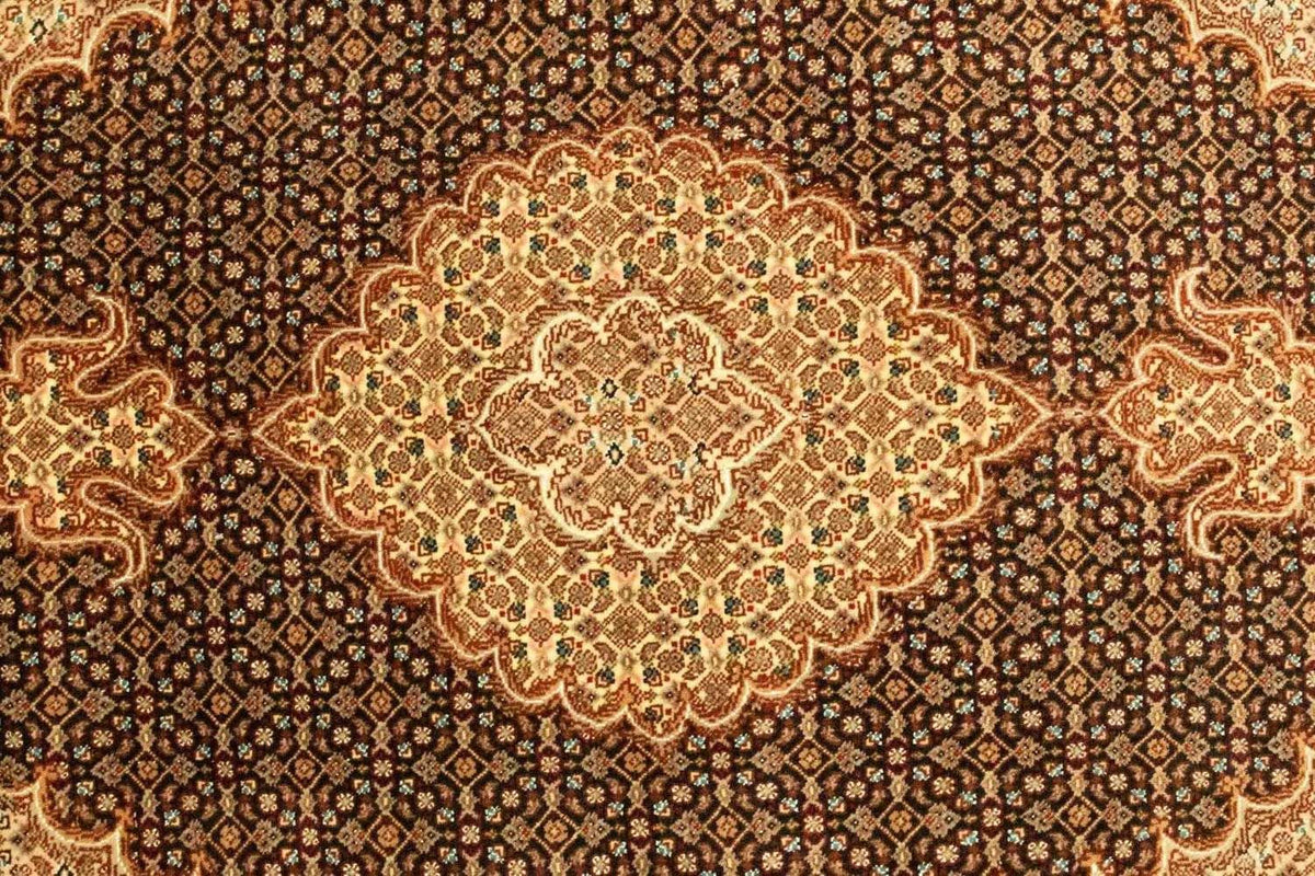 Persisk matta - Tabriz - Royal - 148 x 102 cm - svart