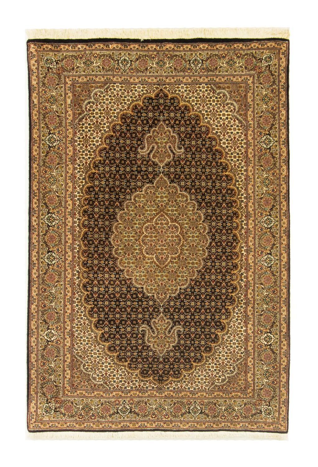 Persisk matta - Tabriz - Royal - 151 x 102 cm - mörkblå