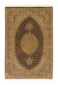 Persisk matta - Tabriz - Royal - 151 x 102 cm - mörkblå
