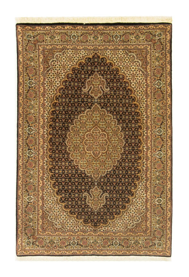 Persisk matta - Tabriz - Royal - 151 x 102 cm - mörkblå