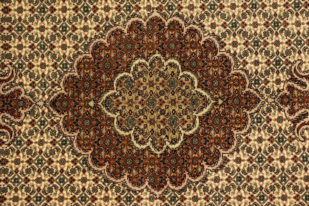 Persisk matta - Tabriz - Royal - 146 x 107 cm - beige