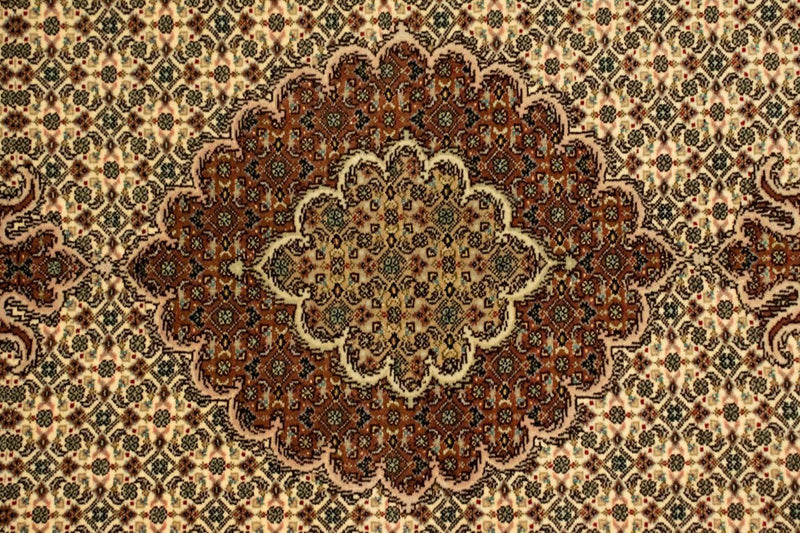 Persisk matta - Tabriz - Royal - 146 x 107 cm - beige