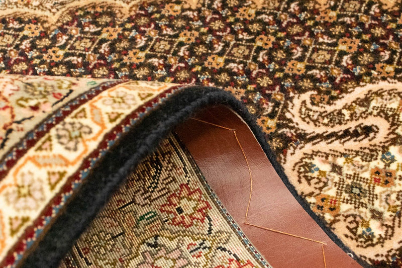 Persisk matta - Tabriz - 158 x 100 cm - svart
